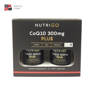 NutriGo CoQ10 Plus  NutriGo 辅酶Q10  1 Set ( 2 bottles X 30's )