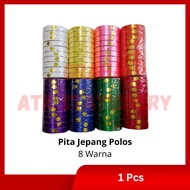 [1 Pcs] Plain Japanese Ribbon 8 Colors Plain Gift Ribbon 8 Colors
