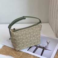 Loewe 羅意威 Cubi Anagram 小號提花飯盒包手提單肩腋下包