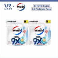 [Bundle of 2] Walch 9X Antibacterial Anti Septic Laundry Capsules / Walch 9X Laundry Pods