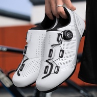 Ready Stock Outdoor Cycling Shoes Rotating Buckle Bicycle Shoes Mountain Lock Shoes Road Lock Shoes Lace-Free Sports Shoes Road Sole Bicycle Shoes Flat Shoes Outdoor Sports Shoes Rubber Outdoor Bicycle Shoes Professional Sports Shoes/Sports Shoes Road Bic
