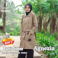 ️HIJACKET EUROPE ️ORI Hijacket AGNEZIA CREAM, Latest Jacket, Cold Jacket, Oversized Large Jacket, Mu