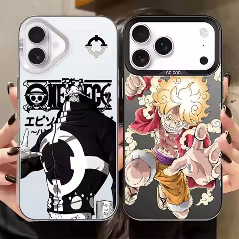 O-ne P-iec-e Trafalgar Law Case for iPhone 15 Plus 16e 11 14 12 16 17 Pro Max 13 XS 17Air XR Back Ph