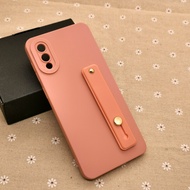 Carristo Samsung Galaxy A02 / M02 Simple Back Silicone Case with I-Ring Ring Soft TPU Cover Casing P