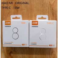 Mstar "Orig Universal MI 18w universal Fast Charger Travel Adapter with Type-C cable