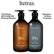 Korea Hetras Simkong Perfume Anti-Hair Loss Shampoo Vidangyeol  Perfume  Treatment 1013ml