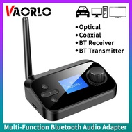 Multi-Function Bluetooth Audio Transmitter Receiver 3.5mm AUX Optical Coaxial Stereo Wireless Adapter DAC Converter For TV PC TV Receivers