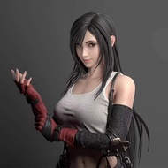 Phantom GK 1/4 Space Warrior FF7 tifa tifa Figure Resin White Model (Platformless Version)