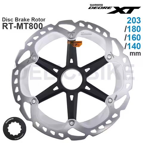 SHIMANO DEORE XT MT800 M8100 Series - CENTER LOCK - Disc Brake Rotor - ICE TECHNOLOGIES FREEZA - 203
