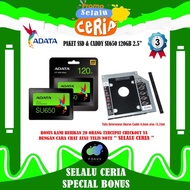 PAKET SSD DAN CADDY ADATA SU650 120GB Ultimate 2.5 Sata III Diskon