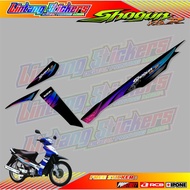 Shogun 125 R Motorcycle Variation STRIPING/SUZUKI SHOGUN 125 R LIST Sticker