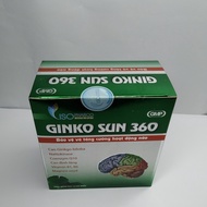 Viên Ginko Sun 360 - Hộp 100 viên