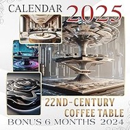 22nd-century Coffee Table Calendar 2025: 18 Monthly January To December 2025, Including a Bonus of 6