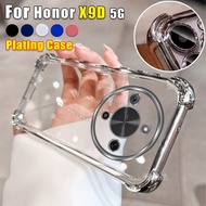 Colour Clear Casing For Honor X9D X9C HonorX9D 5G Electroplate Transparent TPU Phone Case Air bag Sh