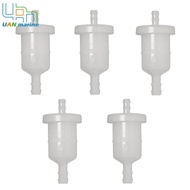 5PCS Inline Fuel Filter 16910-ZV4-015 for Honda BF 8 9.9 10 15 20 25 30HP 4 Strock Outboard GC135 GC