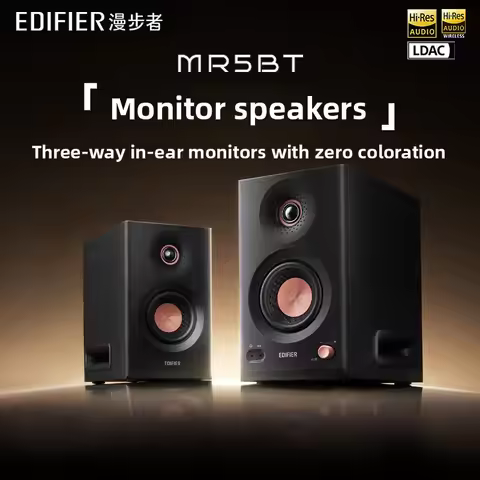Edifier MR5BT High Fidelity Bluetooth Speaker 2025 Edition Powerful Wireless Audio System for Home S