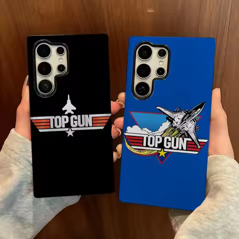 Top G-Gun Maverick Phone Case For Samsung S25 Film Shell Luxury GalaxyS24Ultra 23plus S22 21 A56 36 