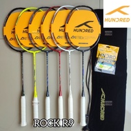 Hundred Rock Badminton Racket R9 HNDRD Rock Badminton Racket/ R9 Original