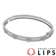 Van Cleef & Arpels Perlee Sweet Clover Bracelet, Medium, VCARP6XA00/ D: 0.68ct (Wrist circumference: