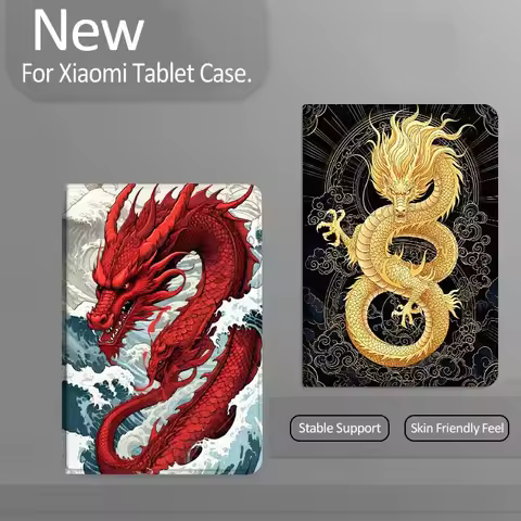 Anime Dragon Art For Xiaomi Redmi Mi Pad 4 5 6 7 8 K SE Mini Pro Plus Max 10.1 11.2 inch Tablet Case