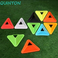 QUINTON 5PCS Football Triangle Logo Plate, Marker Triangle Soccer Ball Training Disc, Obstacle Flexi