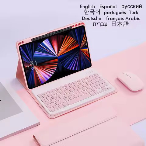 For Huawei MatePad 11 5 Keyboard Teclado Russian Spanish Arabic Keyboard Cover For Huawei MatePad 11