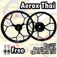 AEROX THAI SPORT RIM 633 17INCH SPORT RIM NVX155 AVANTIZ SOLARIZ EGO LC VARIO150 1.4X1.4X17 1.6X.1.6