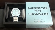 Omega x Swatch mission to uranus 天王星 粉藍