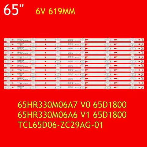 LED TV Backlight Strip for 65R80 TV-65UHD4K TH-65FFX435Q 65C4 65D1800 4C-LB650T-ZC1 ZC2 HRB 65HR330M