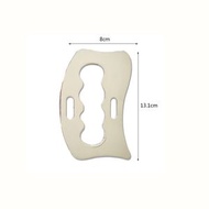 全城熱賣 - 不鏽鋼筋膜刀 - 304不鏽鋼筋膜刀頸膜身體理療刮痧按摩工具肌肉鬆懈刀-方形不鏽鋼筋膜刀+袋