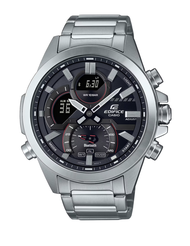 Casio Edifice นาฬิกาข้อมือผู้ชาย สายสแตนเลส/สายเรซิน รุ่น ECB-30ECB-30DECB-30D-1A ของใหม่ของแท้100% 