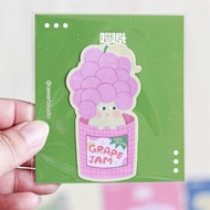 Sticker Die-cut - Grape jam - Designed by Qee Art Studio