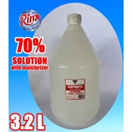 70% ISOPROPYL Alcohol with Moisturizer 1 Gallon (3.2L)