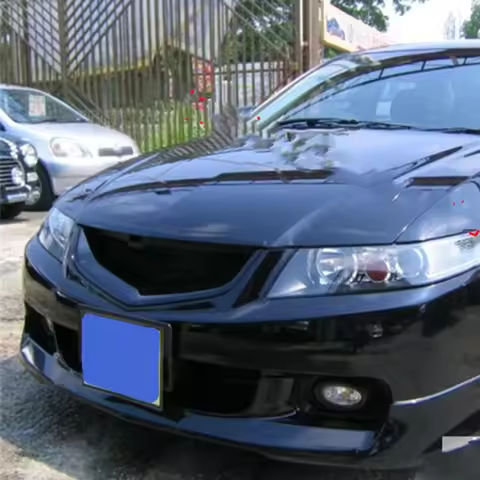 Accessories Racing Grille Bumper Grill For Honda Accord CL7 Euro R Acura TSX 2003 2004 2005 Year
