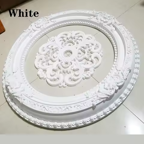 European-style lamp panel pvc lamp pool ceiling ceiling decorative shape pu chandelier lamp panel Eu