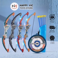 Archery toy - safe bow and arrow with suction-stick silicone arrow point board