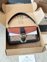 COACH Coach Georgie  月亮包 多色 雙肩包 流浪包 風琴包 馬車 枕頭包 旅行包 斜孭袋 手袋 水桶包 老花 牛仔 絲絨 拼色 雙肩包 背囊 禮物 情人節 書包 聖誕節 紀念日 背