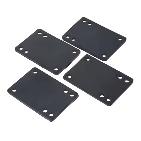 4Pcs Rubber Longboard Riser Pads Skateboard Shock Pads for Truck Mounting Hardware Adults Kids Outdo