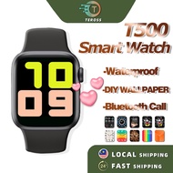 【LATEST】 T500 Smart Watch Bluetooth Call Full Screen Jam Smartwatch Waterproof DIY Wallpaper Rotary Button