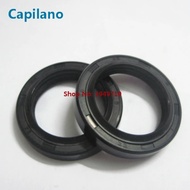 2PCS motorcycle 33*45*8 YP250 XV250 XV400 QJ250-H TZR125 damper oil seal front fork rubber cover set