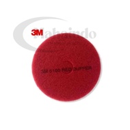 MERAH 3m Buffer Pad 4100 Red Floor Buffing Pad/ White Floor Buffing Pad/ 16 Inch Floor Mop Sponge/