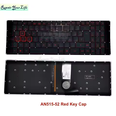 AN515-52 Laptop keyboard LA Spanish Backlit Keyboard for Acer Nitro 5 AN515-51 53 AN515-31 AN515-41 