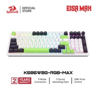 Redragon K686 WBG 98 Keys Wireless Gasket RGB Gaming Keyboard 3-Mode PBT Mechanical Keyboard w/Hot-S