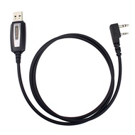 RETEKESS Walkie Talkie Two Pin USB Programming Cable For Kenwood Baofeng UV-5R UV-82 H777 RT22 RT15 