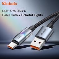 MCDODO CA-818 7 Colorful Lights 6A USB Data Cable Super Fast Quick Charging