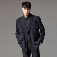 春季釘珠花休閑西服 男士小西裝外套