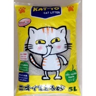 ทรายแมว Katto 5L มี 4 กลิ่นให้เลือก