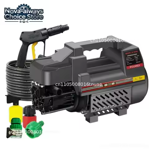 1800W 14bar automatic washing machine high pressure car washing equipment portable car washing machi