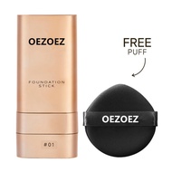 Oezoez Skin Eraser Foundation Stick Foundation and Brush 2-IN-1