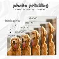 Custom Photo Printing | Satin or Glossy Finished Photo Printing | 2r, 3r, 4r, 5r, 6r Photo Printing